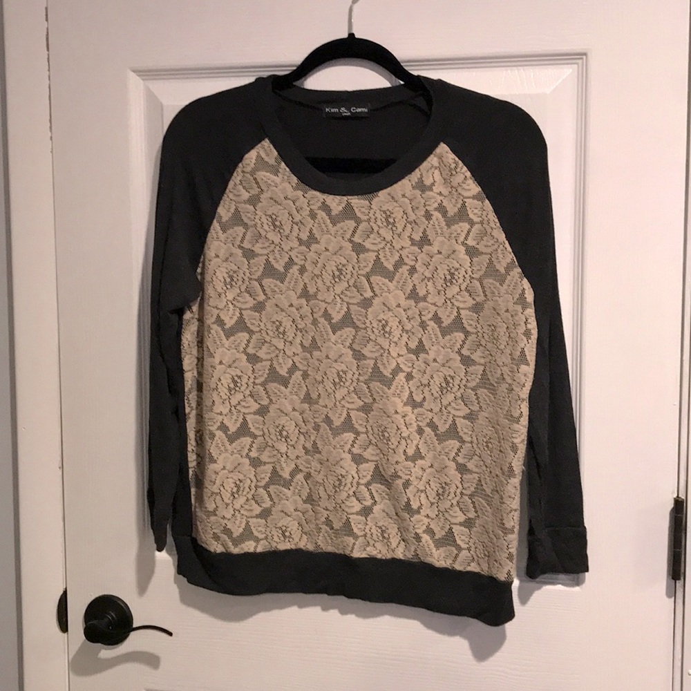 Lace Long Sleeve Shirt